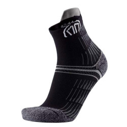 RUN ANATOMIC COMFORT ANKLE UNISEX BLACK/GREY: Socks – Podiatech