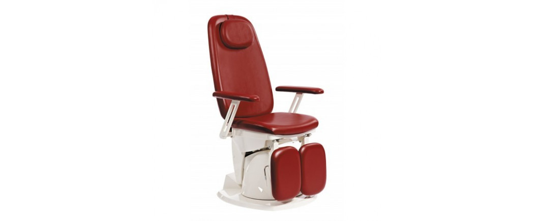 Patient chairs for chiropody and podiatry