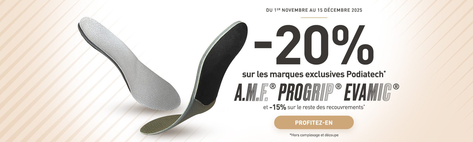 OFFRES SPECIALES sur les recouvrements jusqu'au 15/12