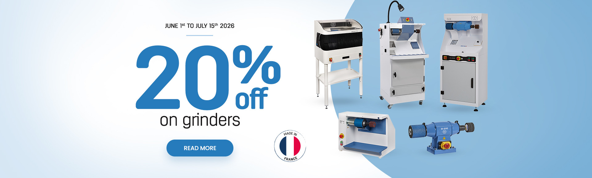 20%off on grinders until 15/07