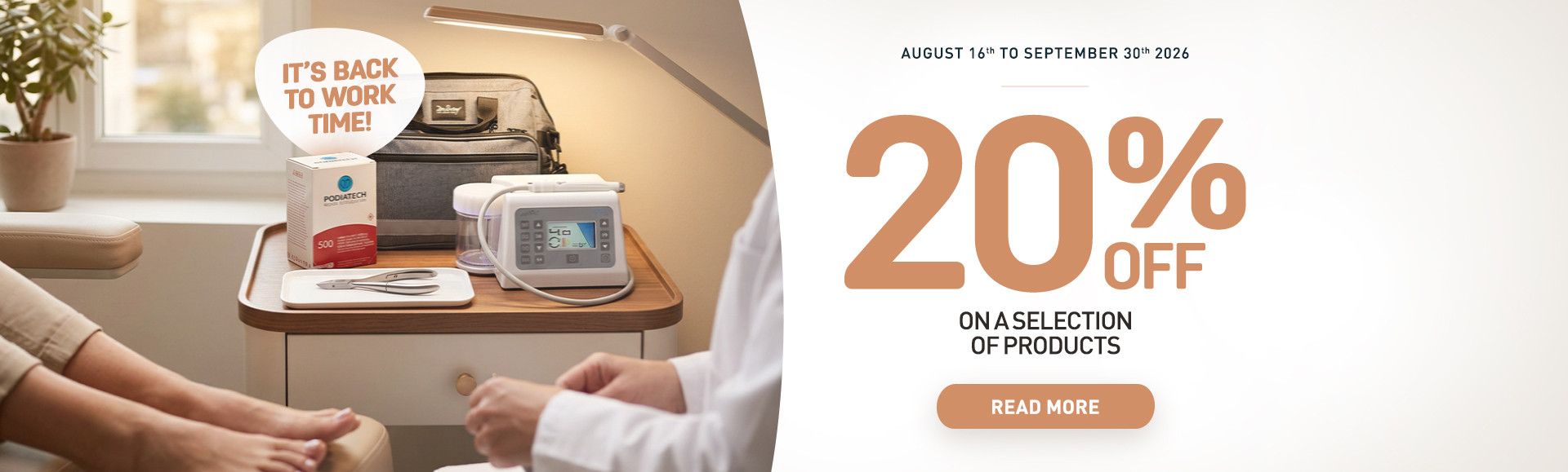 20%off back-to-work offer until 30/09