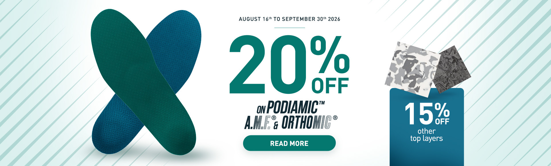 Special offers on top layers until 30/09